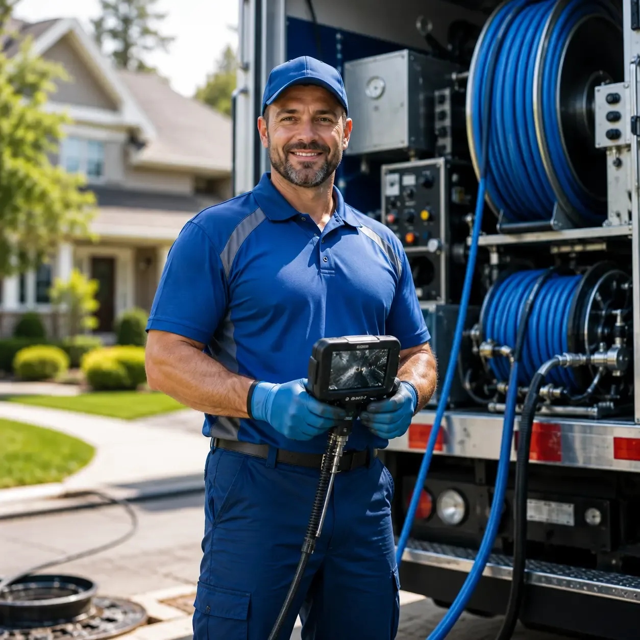 Local outdoor drain cleaning specialists in Hoschton, GA